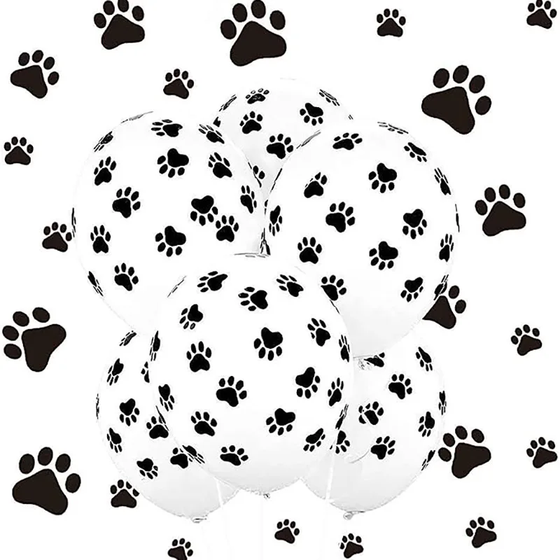 Pet Supplies Warehouse - อุปกรณ์จัดงานปาร์ตี้สุนัข 10/20 ชิ้น ลูกโป่งลาเท็กซ์ขนาด 12 นิ้ว