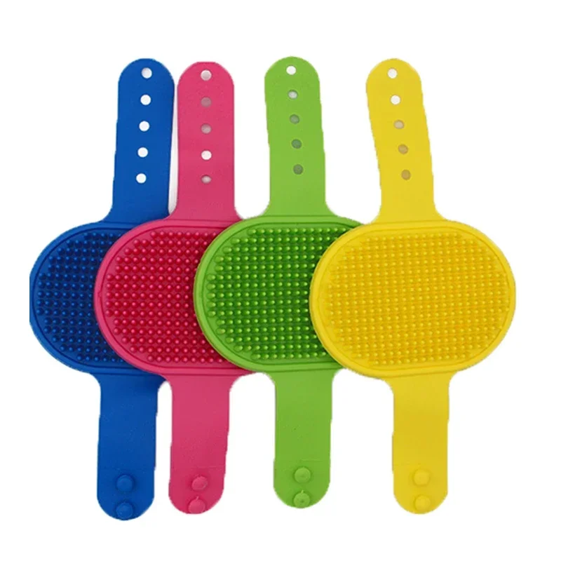 แปรงอาบน้ำสัตว์เลี้ยงซิลิโคนนุ - Pet Supplies Grooming บทวิจารณ์และราคา