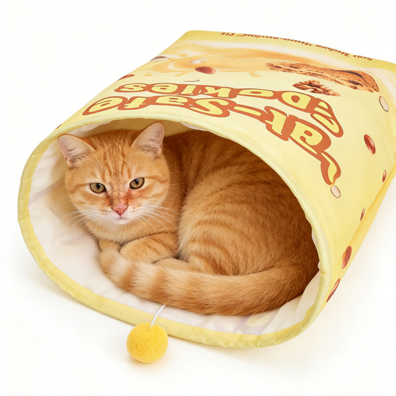 ของเล่นแมวแบบกระดาษขายดี ท่อแม - Cat Tunnel Toy บทวิจารณ์และราคา