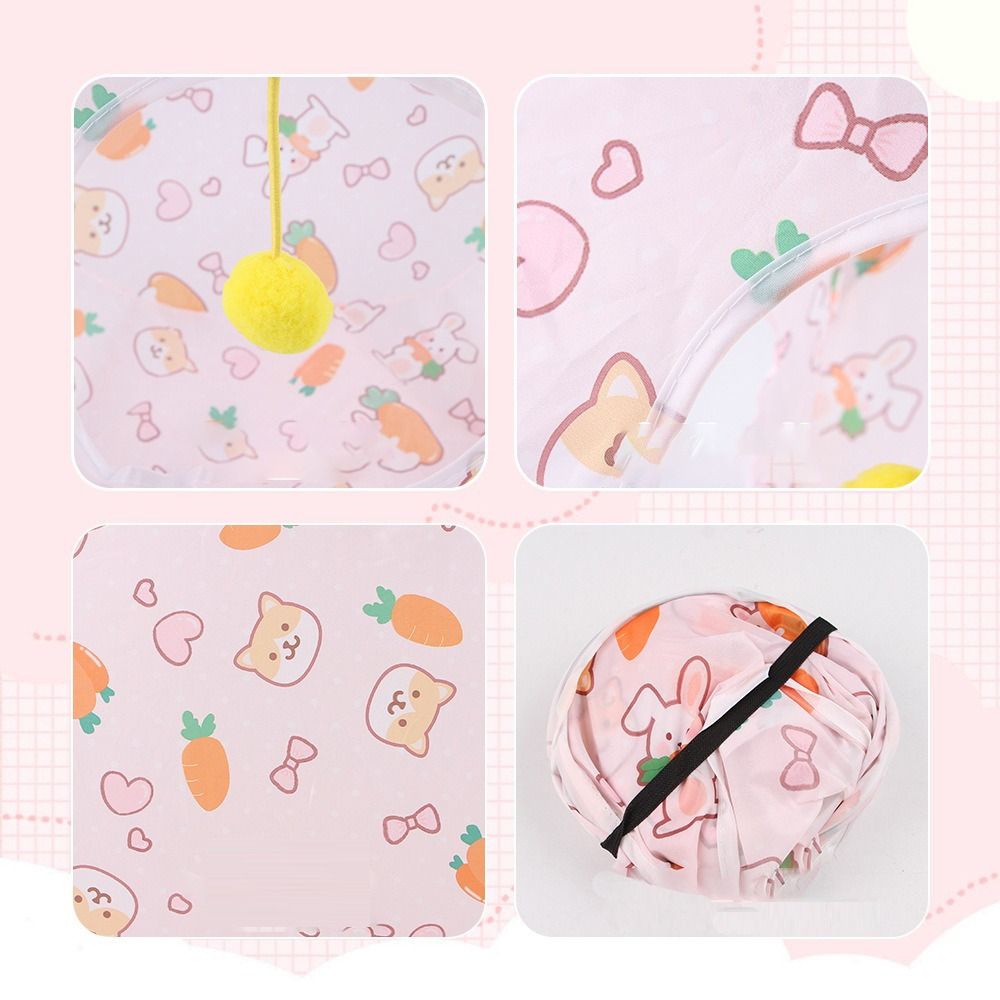 อุโมงค์แมวแบบพับได้ ทำจากโพลีเ - Cat Tunnel Toy บทวิจารณ์และราคา