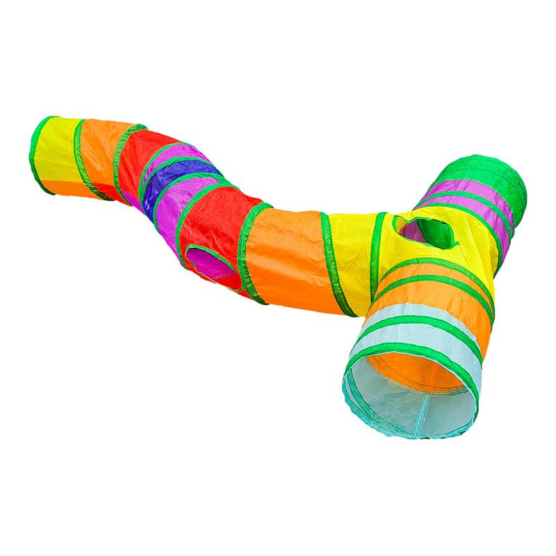 แมวหลอดและอุโมงค์ T รูปร่าง Ca - Cat Tunnel Toy บทวิจารณ์และราคา