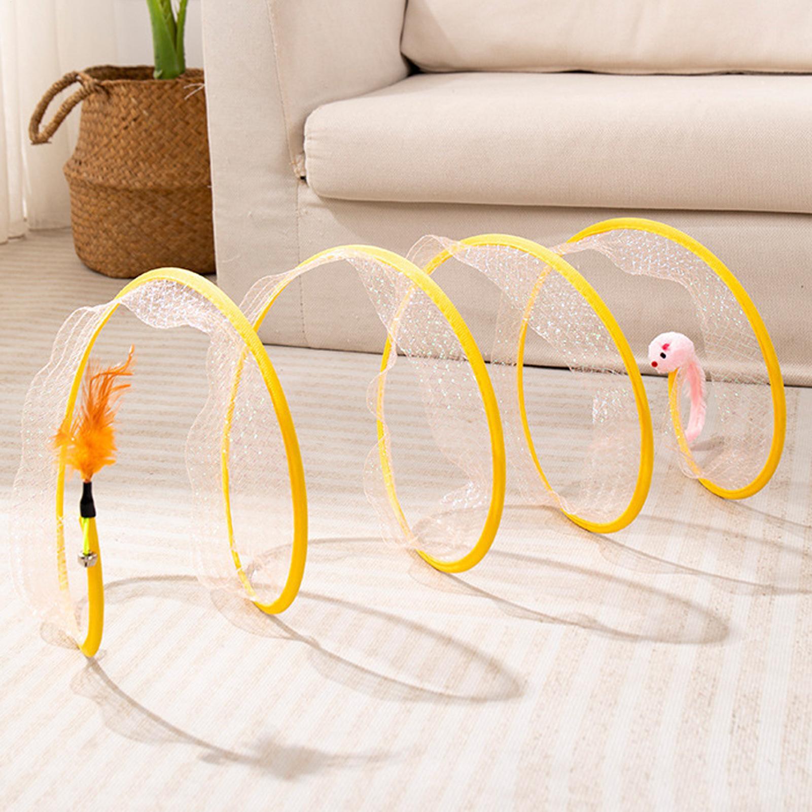 อุโมงค์ของเล่นแมว พับเก็บได้ พ - Cat Tunnel Toy บทวิจารณ์และราคา