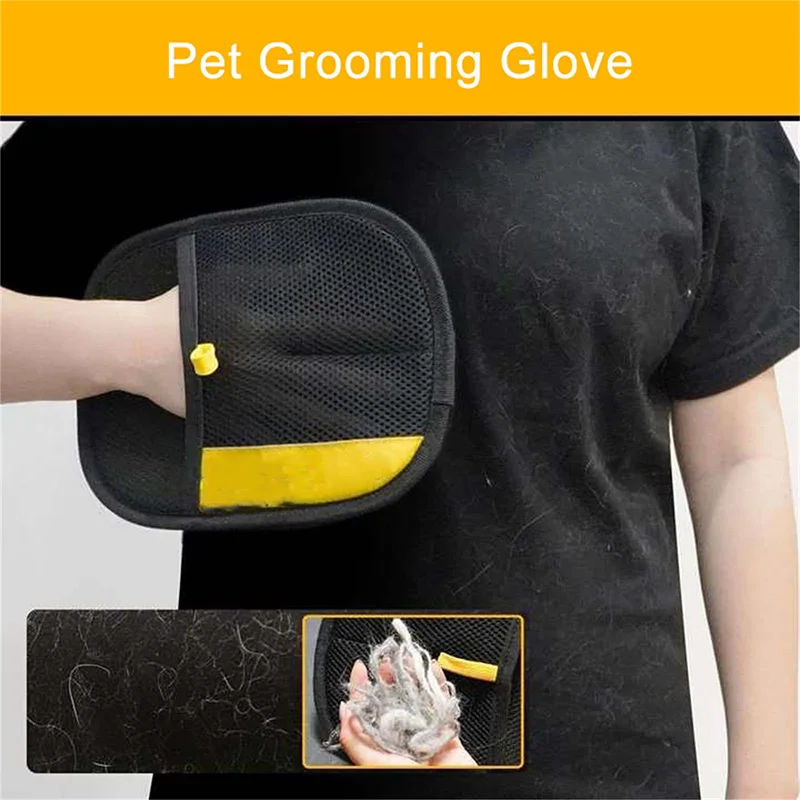 ถุงมือกำจัดขนสัตว์เลี้ยงแบบไฟฟ - Pet Supplies Grooming บทวิจารณ์และราคา