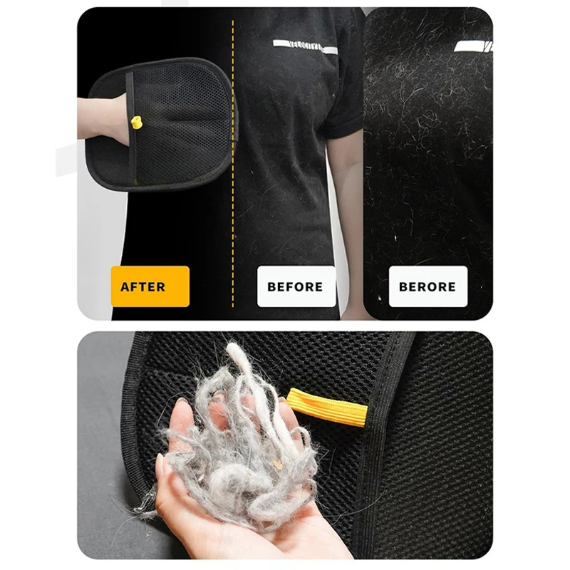 ถุงมือกำจัดขนสัตว์เลี้ยงแบบไฟฟ - Pet Supplies Grooming บทวิจารณ์และราคา