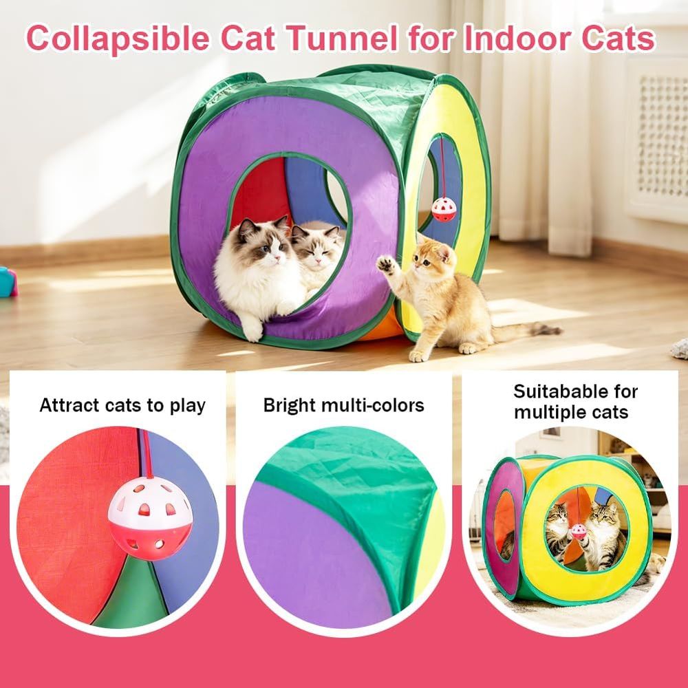 ชุดของเล่นแมว 33 ชิ้นสำหรับแมว - Cat Tunnel Toy บทวิจารณ์และราคา