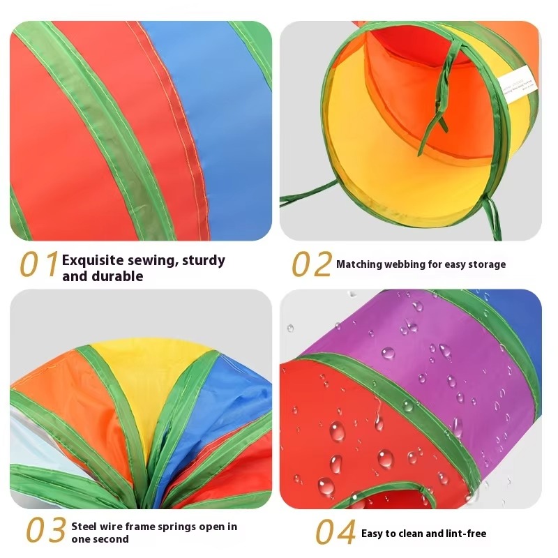 ของเล่นแมวแบบพับได้ 10 ชิ้น ท่ - Cat Tunnel Toy บทวิจารณ์และราคา