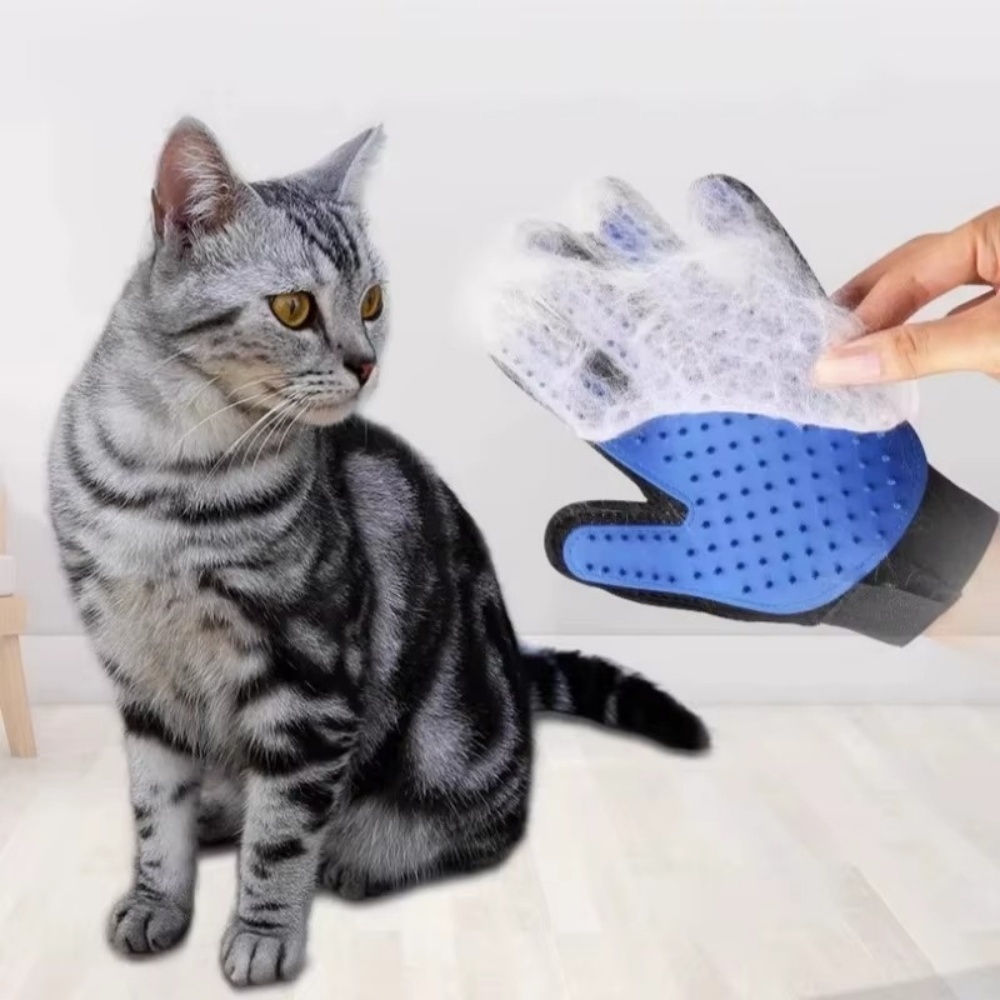 ถุงมือกรูมมิ่งสำหรับสัตว์เลี้ย - Pet Supplies Grooming บทวิจารณ์และราคา
