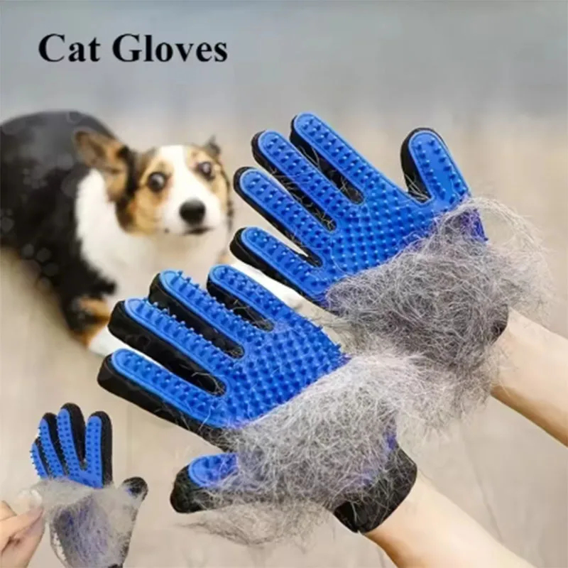 ถุงมือหวีขนสัตว์เลี้ยง ถุงมือท - Pet Supplies Warehouse บทวิจารณ์และราคา