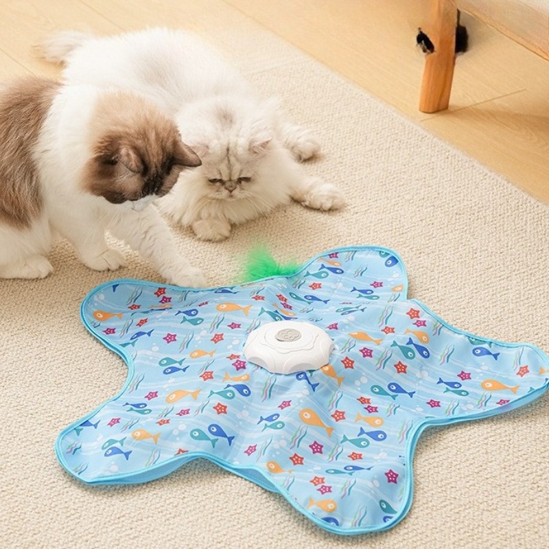 ของเล่นแมวแบบแท่งไฟฟ้าหมุนได้อ - Cat Tunnel Toy บทวิจารณ์และราคา